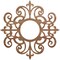 Ekena Millwork Dijon Wood Fretwork Pierced Ceiling Medallion, Walnut, 20"OD x 6 1/2"ID x 1/4"T CMWP20X20X0250DIWA - alternate 1